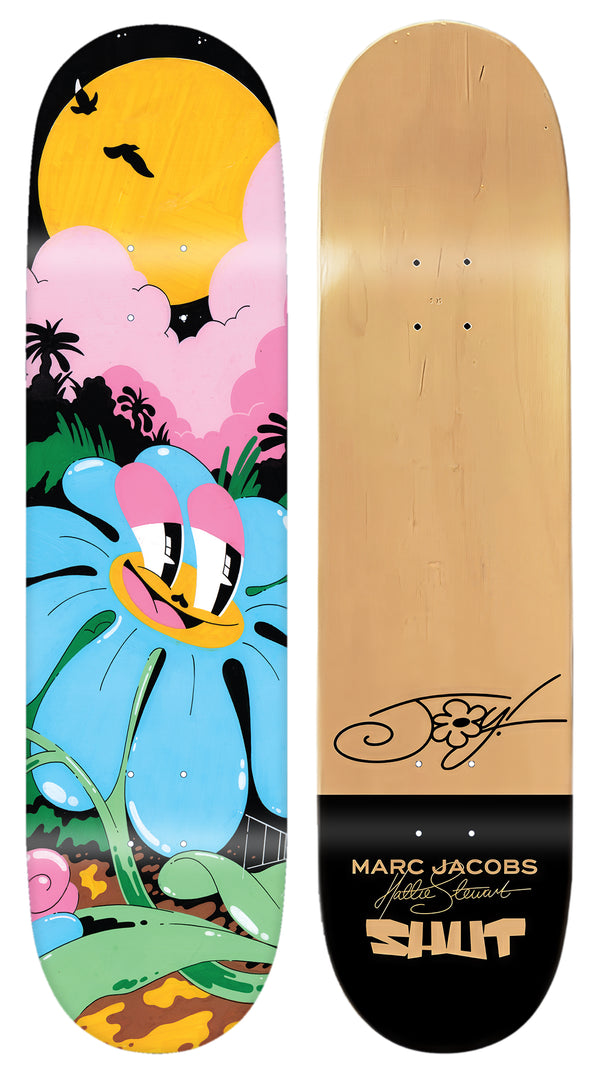 Marc Jacobs X SHUT Deck Art Stewart